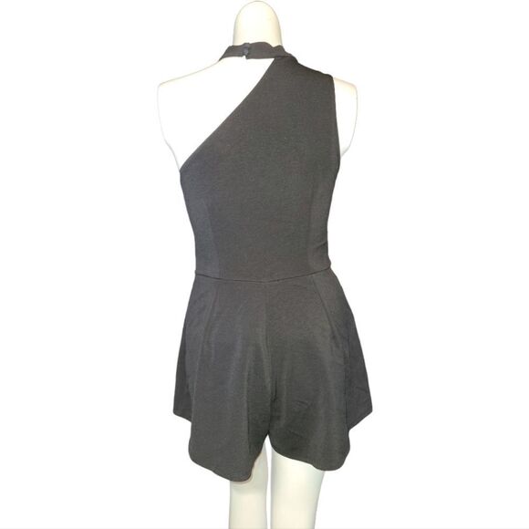 She + Sky Black Romper Shorts Medium - Picture 5 of 9